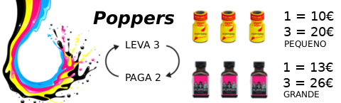 Poppers - Leva 3 Paga 2